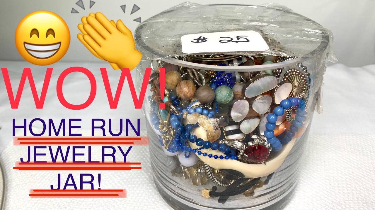 😃 HOME-RUN 👏 JEWELRY JAR! Pt 1 