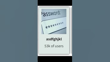 Most Used Passwords | Most Common Passwords in the World #shorts #obsevedata