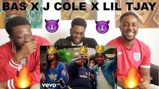 Bas - The Jackie (ft. J. Cole & Lil Tjay) [Official Video] (REACTION)