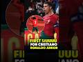Cristiano Ronaldo Junior's first goal and first siuuuuuu #cristianoronaldo #cristianojunior