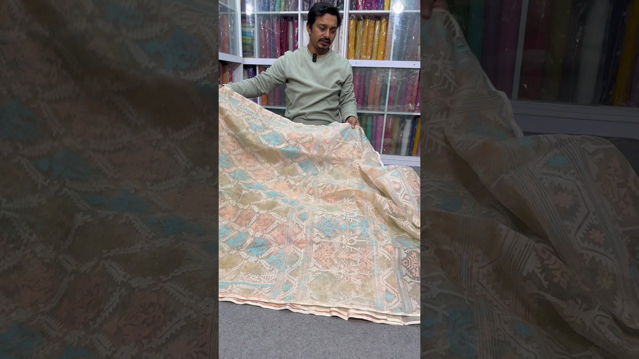 100 count super exclusive Dhakai Jamdani saree discount offer (+8801723094152)