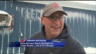 Afternoon update: Storm cleanup; drunken driving charges for plow driver