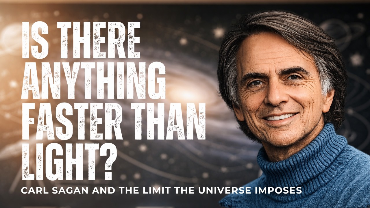 Is There Anything Faster Than Light? Carl Sagan and the Limit the Universe Imposes