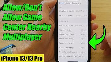 iPhone 13/13 Pro: How to Allow/Don