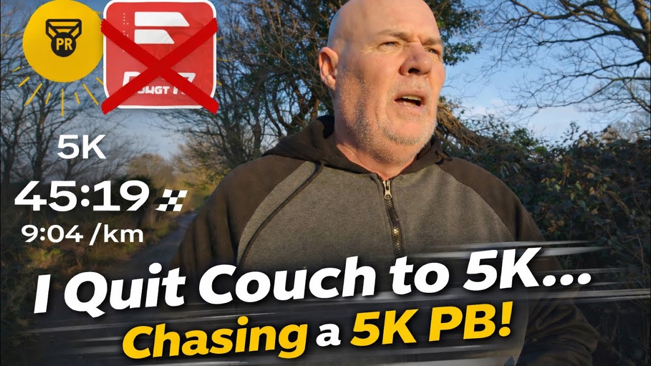 I Quit Couch to 5K App - Now Chasing a 5K PB at 56
