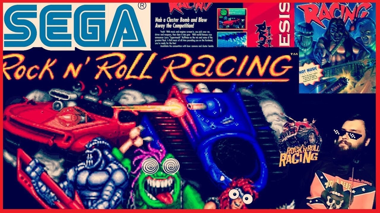 Песни рейсинг. Rock n Roll Racing. Rock'n'Roll Racing Sega. Гонки под рок-н-ролл. Sega roken Roll Racing.