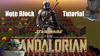 Mandalorian Theme - Note Block Tutorial