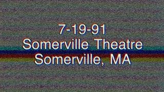 Phish (7/19/91) Somerville Theater, Somerville, MA w/ Giant Country Horns