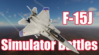 F-15J in Air Sim is a Beast