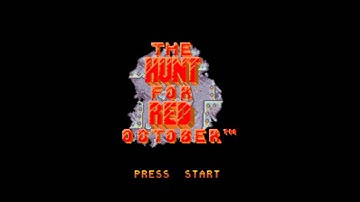 The Hunt for Red October Intro (SNES Introduction)