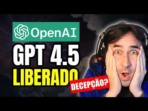 NOVO GPT 4.5 Da OpenAI Liberado Diz Ser Super Inteligente... Será Que é Tudo Isso? Como o ChatGPT está aprendendo a raciocinar