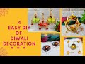 SIMPLE 4 DIY DIWALI DECOR IDEAS || DHOLAK DIYA STAND || UNIQUE DIWALI IDEAS || 2024 DIWALI DIY
