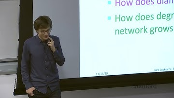 CS224W--Lecture 16  Network Evolution(2018)