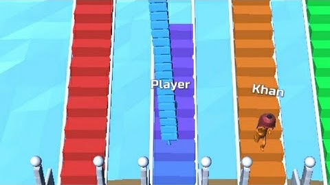 Bridge race game | level 1|