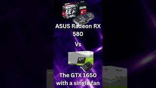 GTX 1650 vs RX 580 #gtx #rx5808gb #amd #shorts