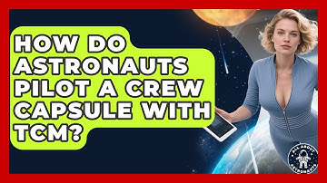 How Do Astronauts Pilot A Crew Capsule With TCM? - All About Astronauts