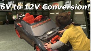 How to Make Your Power Wheels Faster 6V to 12V Conversion