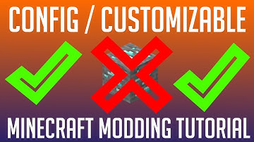 Config File / Customizable Values  - Minecraft Modding Tutorial for MC 1.14/1.14.3