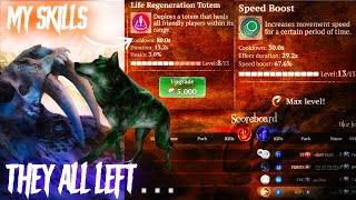 PvP | Maxed Speed Boost & Heal Lv.8 | 54M CP ☾ The Wolf Online Simulator 2021