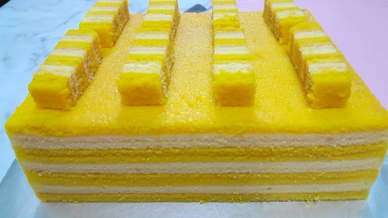 Kek Lapis Mango Cheese