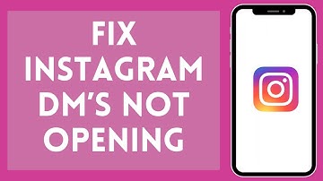 How To Fix Instagram DMs Not Opening 2024 | Instagram DMs Not Loading (Solved)