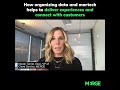 How organizing data edit