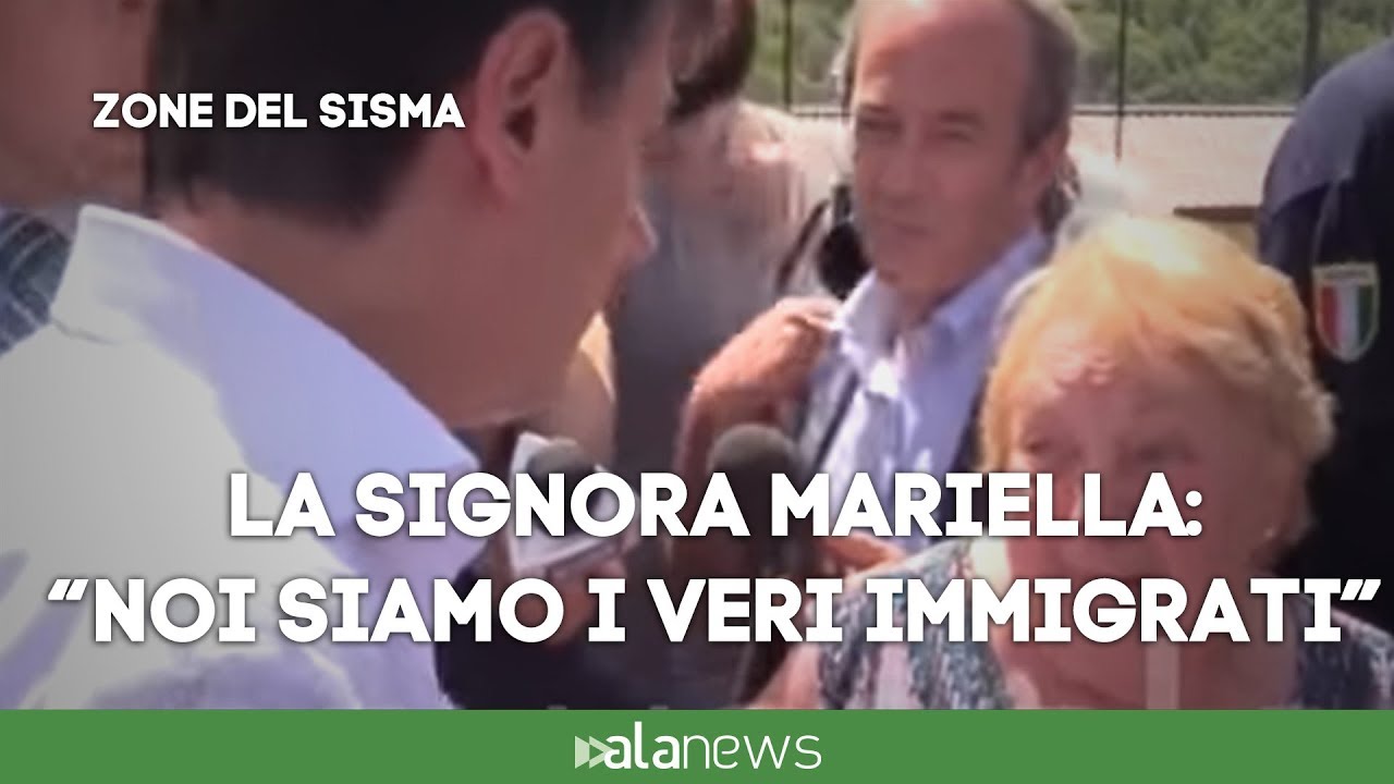 Fuori programma del premier con la signora Mariella