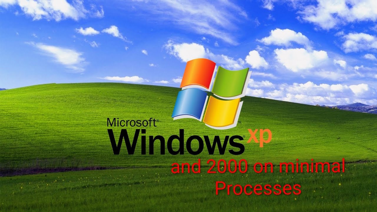 Windows XP and 2000 on minimal Processes - YouTube
