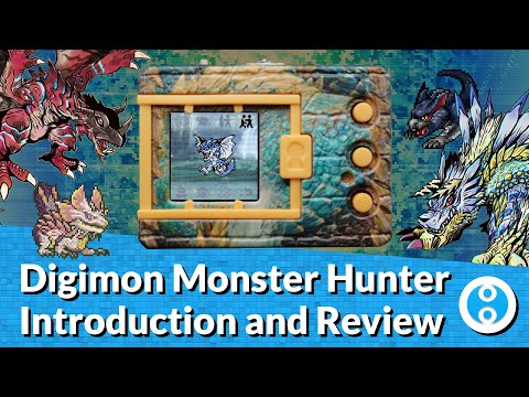 Digimon Monster Hunter Virtual Pet - Introduction and Review