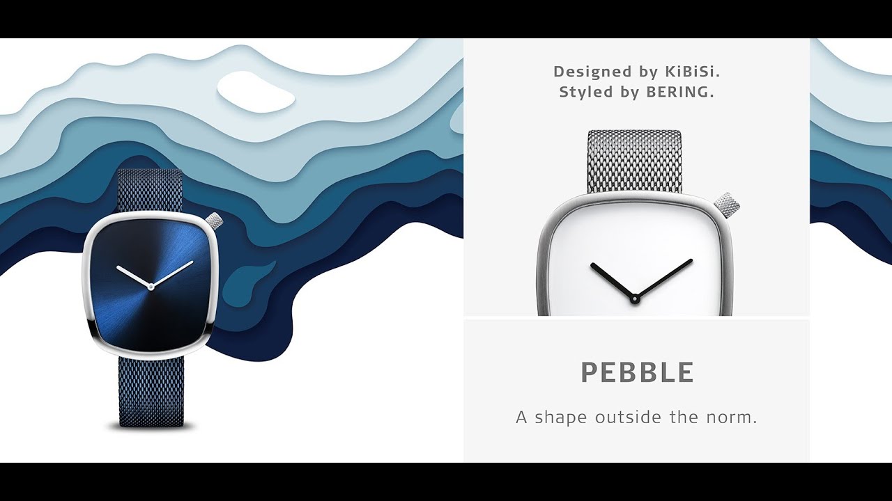 Pebble | brushed silver | 18040-004 | BERING ® | Official Website | EU Store | Quarzuhren