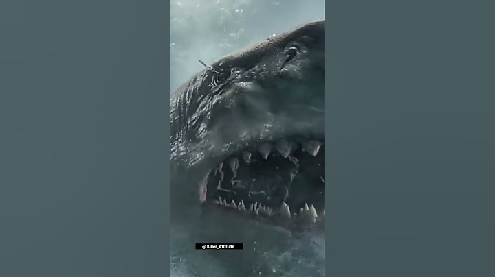 The Big Megalodon Shark 🦈 // #ytshorts