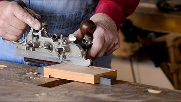 How to Use a Stanley 45 Combination Plane to Cut Grooves