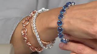 Color Changing Fluorite Bracelet, Sterling Silver on QVC