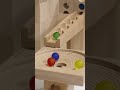 Marble Run Race ASMR #32 HABA wooden wave slope&colorful marbles♪ #小さな大工さん #marblerace #マーブルラン