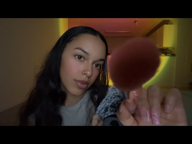 ASMR Face Brushing For Anxiety Relief 😌