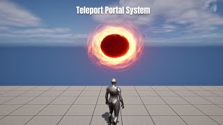 Unreal Engine 5 Teleport Portal System