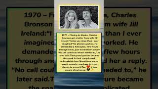 Charles Bronson Braved a Blizzard Flight Simply to Bring Back His Wife's Answer
