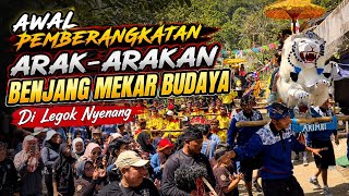 Awal Pemberangkatan Arak-arakan Benjang Mekar Budaya|| Hajat Lembur Legok Nyenang