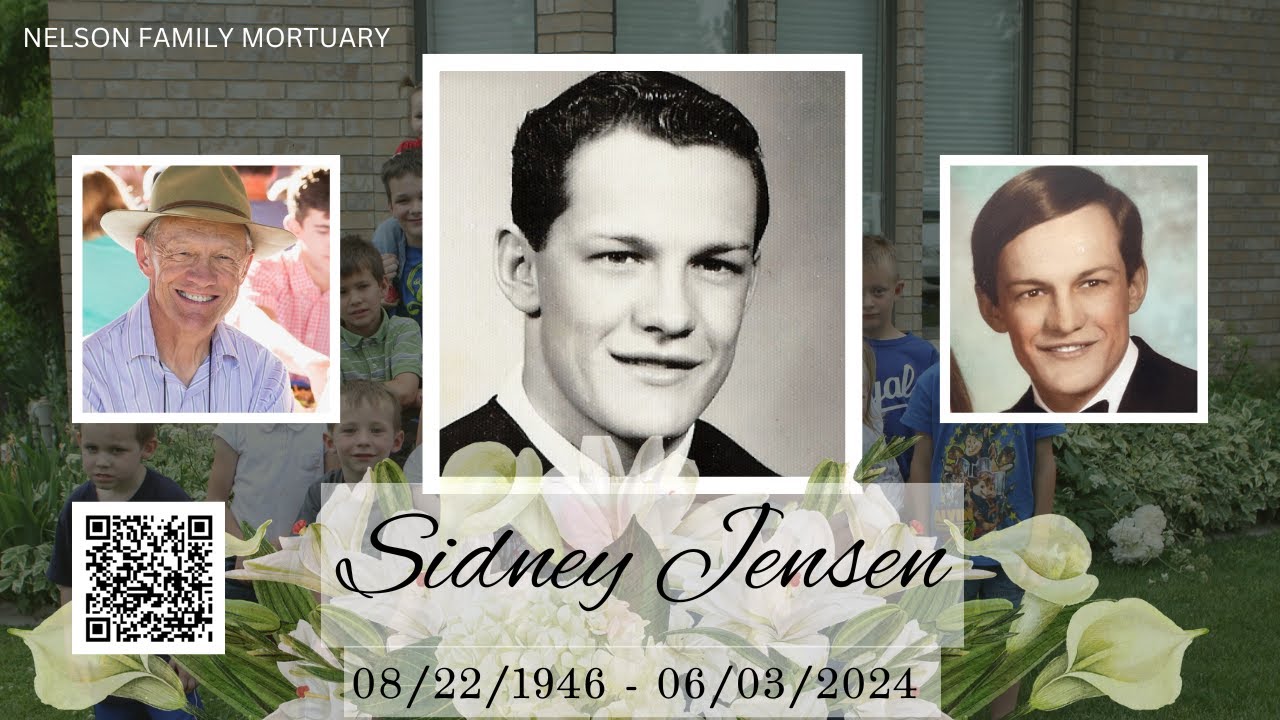 Sidney Jensen Funeral Service - YouTube