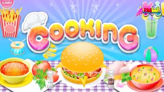 العاب بنات | العاب طبخ بنات | طبخ البرجر ومطبخ باربي | Baby Doll Kitchen and cooking play screenshot 3