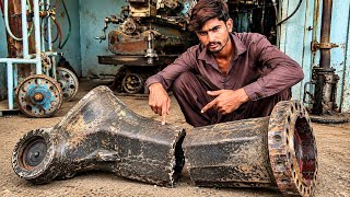 Unbelievable Axle Housing Repair | Bringing a Broken Part Back to Life Unbelievable Axle Housing Repair | Bringing a Broken Part Back to Life