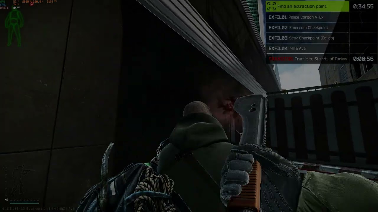 Tarkov spawn Ground Zero !