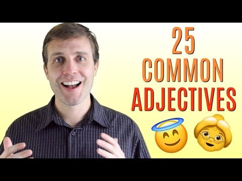 Video: Är misstänkt ett adjektiv?