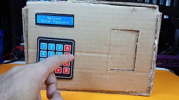 Password Protected Door Lock System
