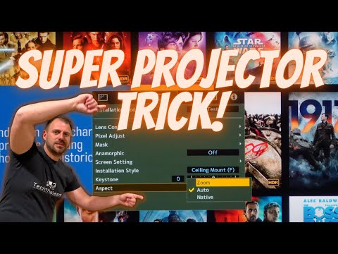 Maximize Your Home Theater Screen with This Projector Setting
