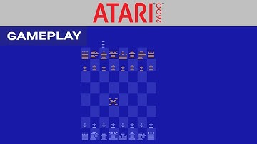 Video Chess (Atari 2600) - Gameplay Clip [HD] | RetroGameUp