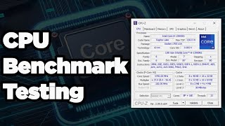 Laptop Ya Pc Me Cpu Benchmark Test Ka Tarika Cpu-Z Tutorial