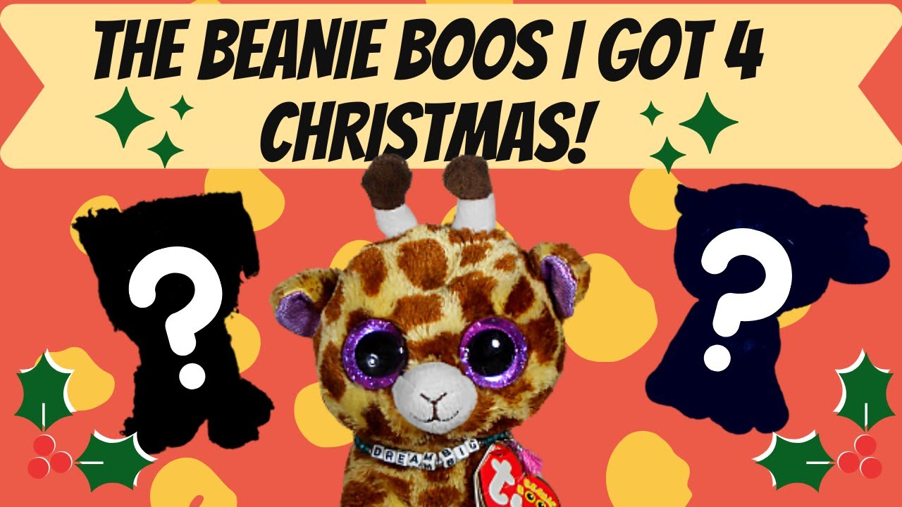 ALL THE BEANIE BOOS I GOT FOR CHRISTMAS!