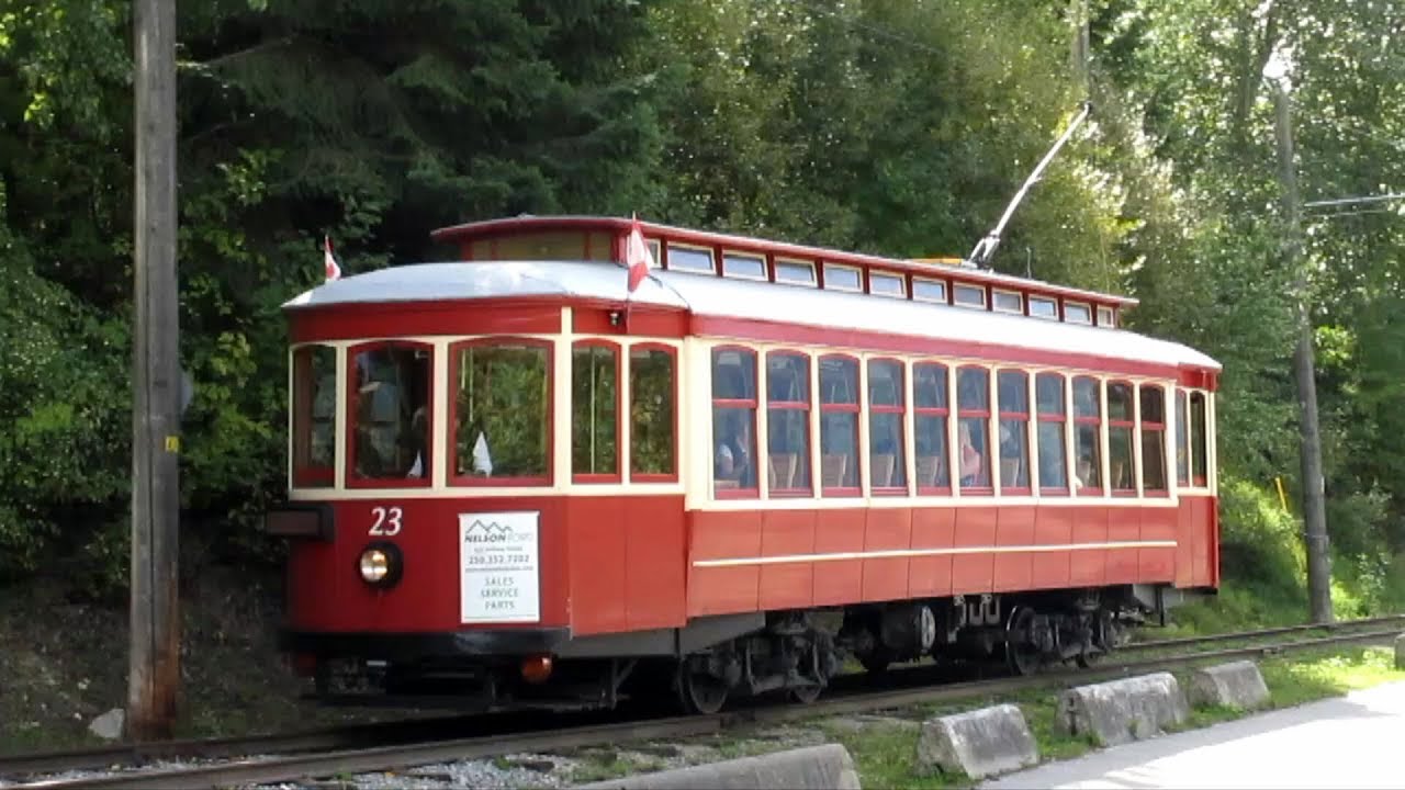 Nelson Electric Tramway Society Streetcar 23 YouTube