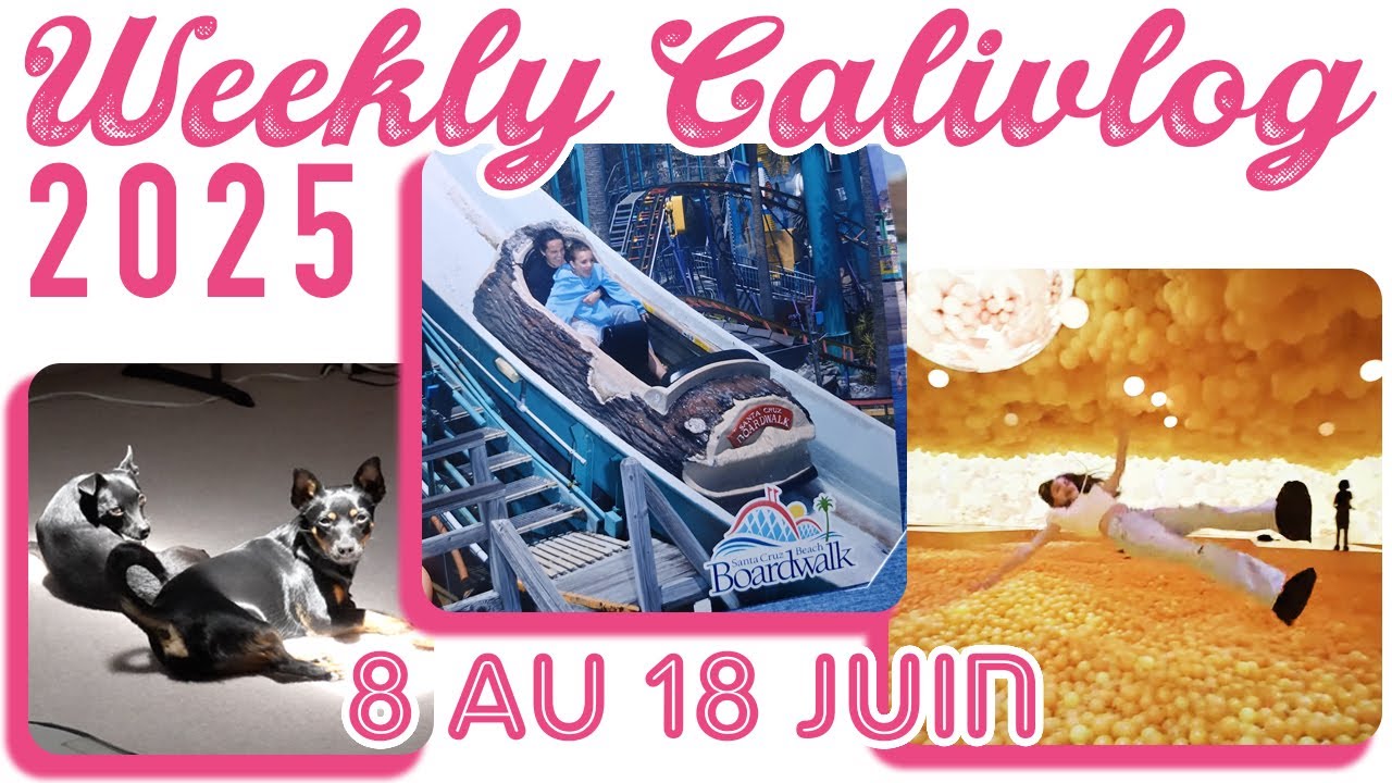 [NYCYLA CALIVLOG] VACANCES !!! SHOPPING 🛍️, FÊTE FORAINE 🎢, MUSÉE DU BALLON 🎈